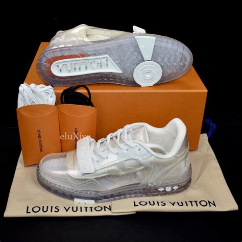 Buy Louis Vuitton Trainer 'Blue Transparent' .